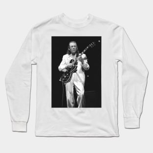 Steve Howe BW Photograph Long Sleeve T-Shirt